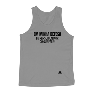Nome do produto Camiseta regata frase engraçada 