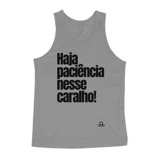 Nome do produto Camiseta regata com humor e frase 