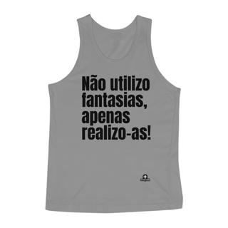 Nome do produto Camiseta regata com frase engraçada para carnaval 