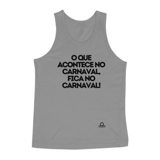 Nome do produto Camiseta regata de carnaval com frase estampada 