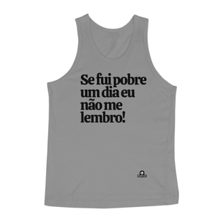 Nome do produto Camiseta regata com humor e frase 