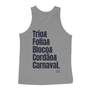 Nome do produto Camiseta regata para o carnaval com frase 