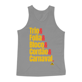 Nome do produto Camiseta regata para o carnaval com frase 