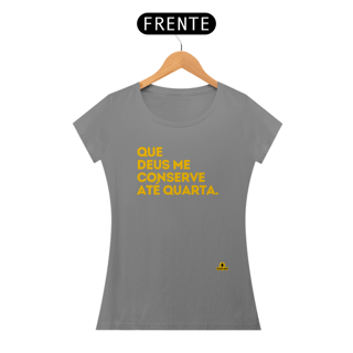Nome do produto Camiseta baby long com frase de humor 