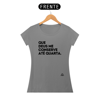 Nome do produto Camiseta baby long com frase de humor 