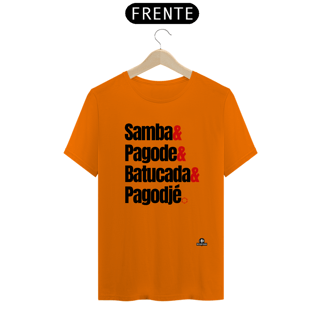 Nome do produto Camiseta de pagode frase 