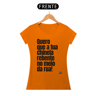 Nome do produto Camiseta feminina com frase engraçada 