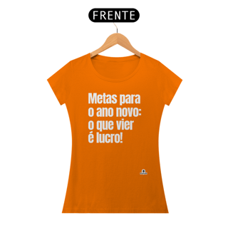 Nome do produto Camiseta feminina com frase engraçada 