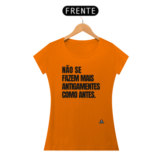 Nome do produto Camiseta feminina com frase de humor 