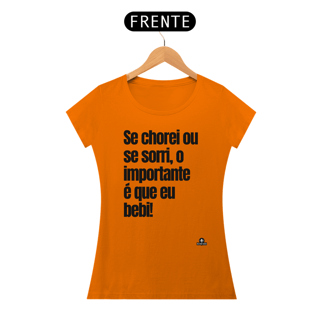 Nome do produto Camiseta feminina com frase engraçada 