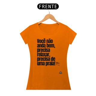 Nome do produto Camiseta feminina baby long de turismo com frase 