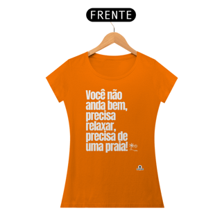 Nome do produto Camiseta feminina baby long de turismo com frase 
