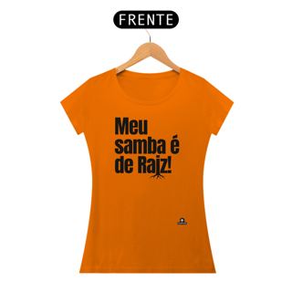 Nome do produto Camiseta feminina de sambista com frase 