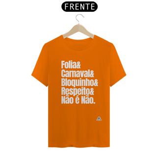 Nome do produto Camiseta para o carnaval com frase 