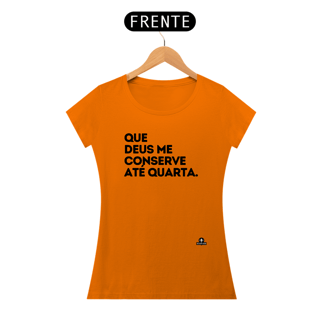 Nome do produto Camiseta baby long com frase de humor 