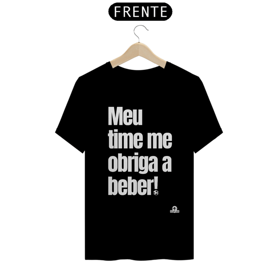 Camiseta torcedor frase futebol 