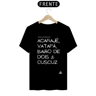 Nome do produto Camiseta de gastronomia 