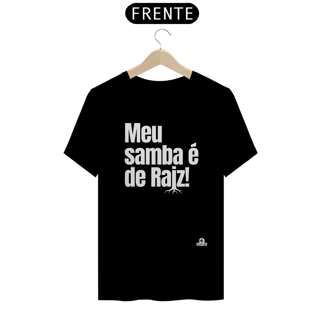 Nome do produto Camiseta de sambista com frase 
