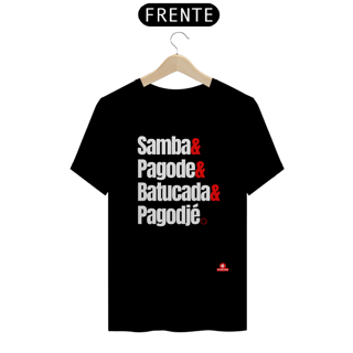 Nome do produto Camiseta de pagode frase 