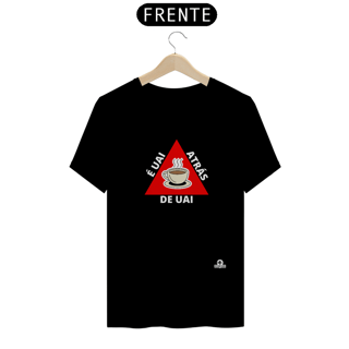 Nome do produto Camiseta com estampa da bandeira de Minas Gerais e frase 