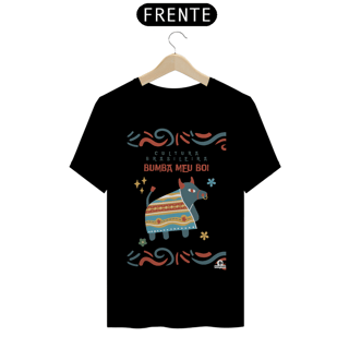 Nome do produto Camiseta do Bumba Meu Boi, tradicional expressão cultural brasileira.
