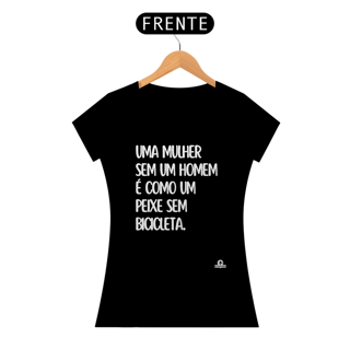 Nome do produto Camiseta feminina com frase engraçada 