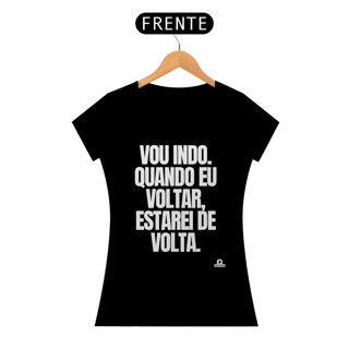 Nome do produto Camiseta feminina com frase de humor 