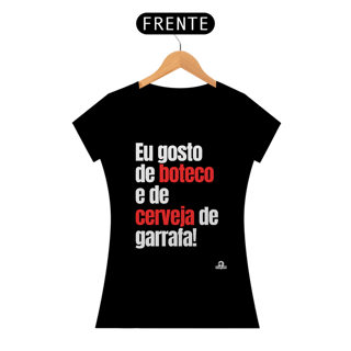 Nome do produto Camiseta de cerveja feminina com frase 