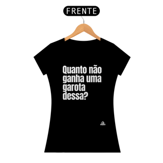 Nome do produto Camiseta com frase de humor 