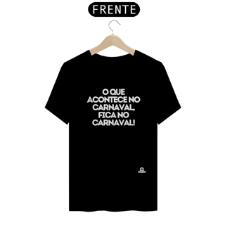 Nome do produto Camiseta de carnaval com frase estampada 