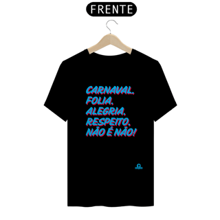 Nome do produto Camiseta para o carnaval com frase 