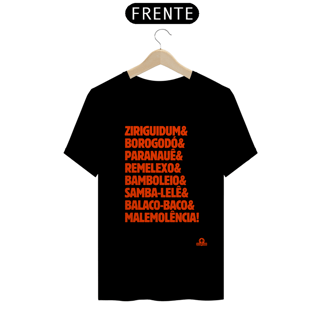 Nome do produto Camiseta com as expressões brasileiras 