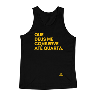 Nome do produto Camiseta regata com frase de humor 