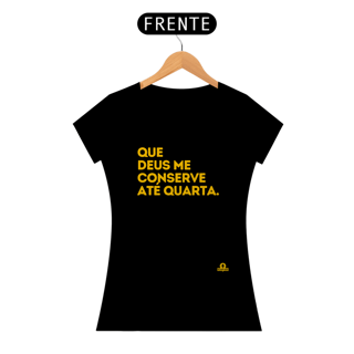 Nome do produto Camiseta baby long com frase de humor 