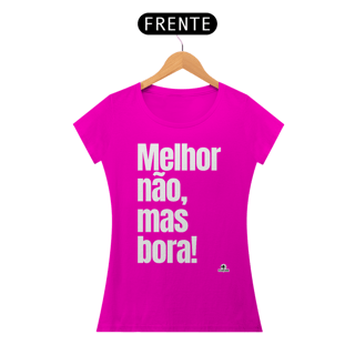 Nome do produto Camiseta feminina divertida com frase 