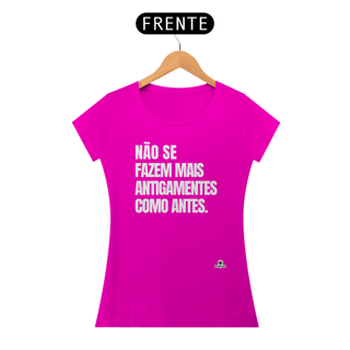 Nome do produto Camiseta feminina com frase de humor 