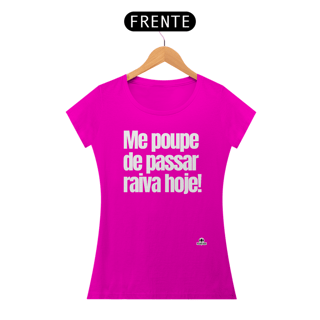 Nome do produto Camiseta feminina frase de humor 
