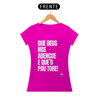 Nome do produto Camiseta feminina com frase de humor 