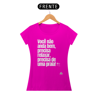 Nome do produto Camiseta feminina baby long de turismo com frase 