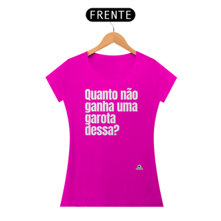 Nome do produto Camiseta com frase de humor 