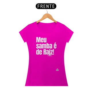 Nome do produto Camiseta feminina de sambista com frase 