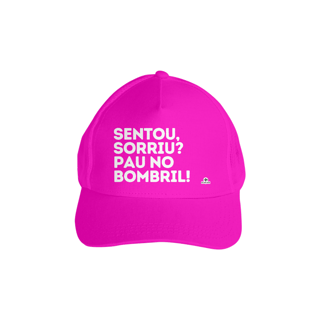 Nome do produto Boné aba curva frase engraçada 