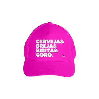 Nome do produto Boné aba curva de cerveja com frase 