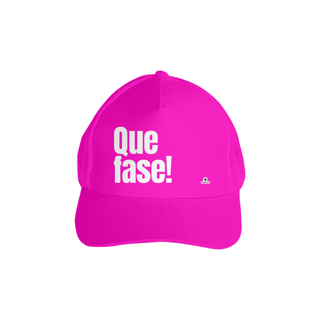 Nome do produto Boné aba curva frase 