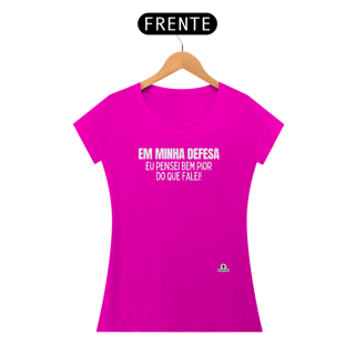 Nome do produto Camiseta baby long frase engraçada 