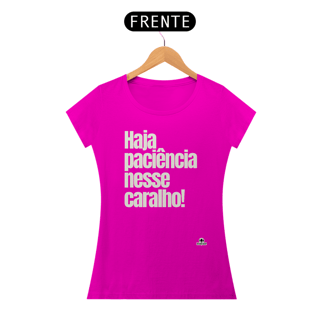Nome do produto Camiseta feminina com humor e frase 