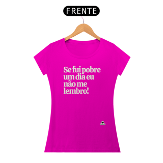 Nome do produto Camiseta baby long com humor e frase 