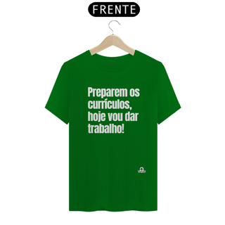 Nome do produto Camiseta engraçada com a frase 
