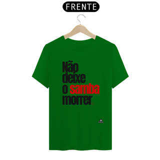 Nome do produto Camiseta samba com frase 