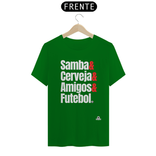 Nome do produto Camiseta samba frase 
